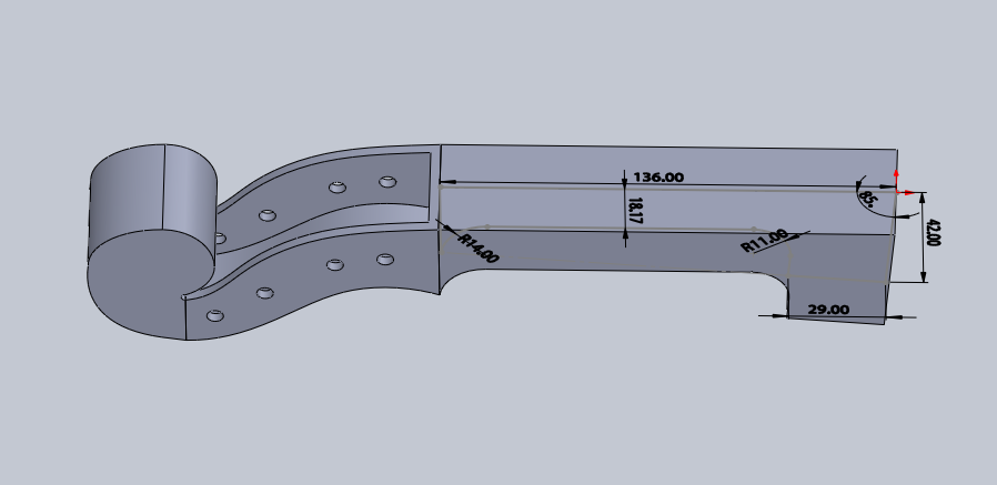 Violin Neck Complete version of the violin neck