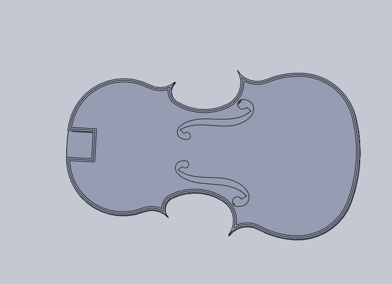 Violin Base Final result of the violin base