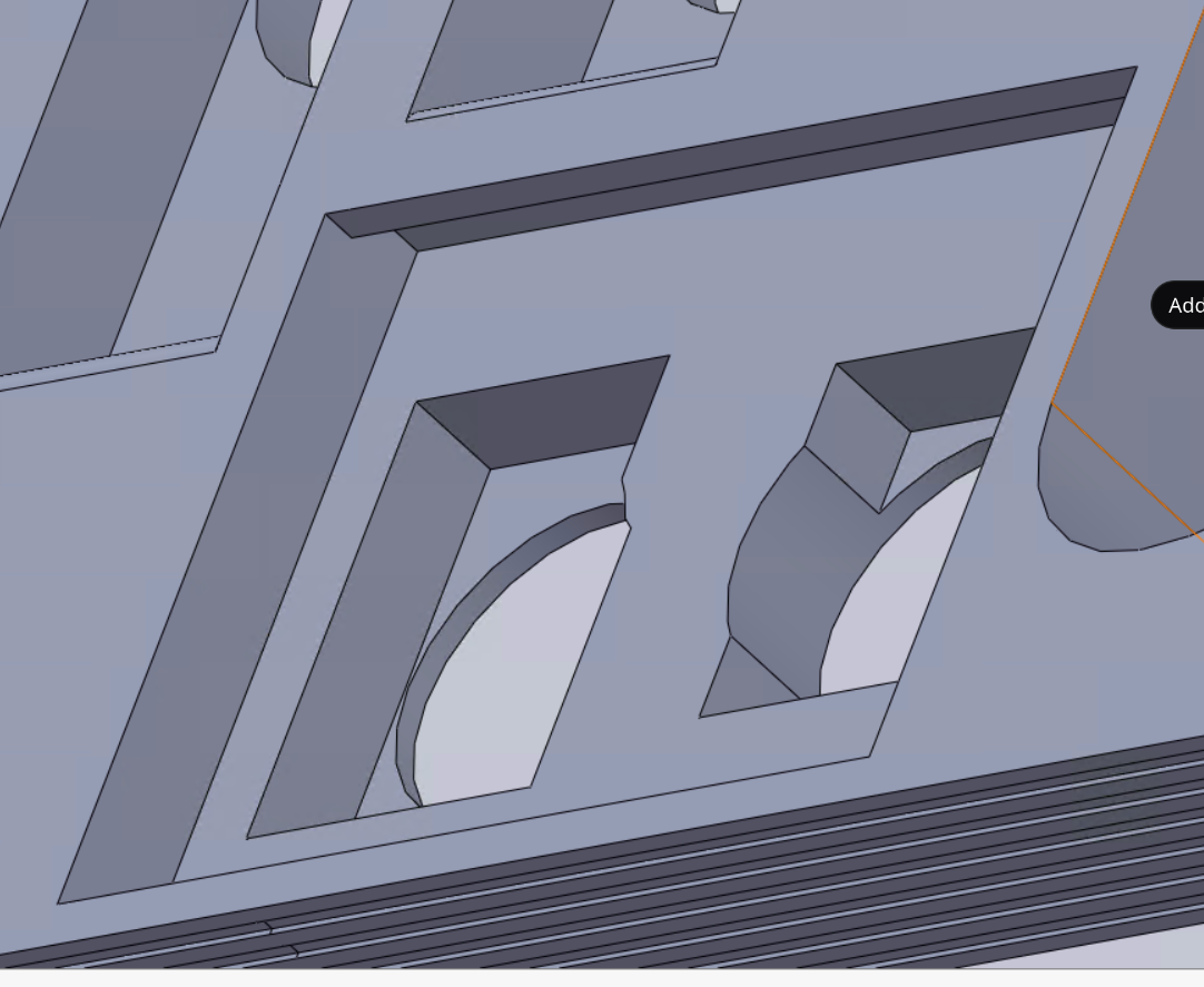 SD Adapter Cavity Ledge Ledge in the SD adapter